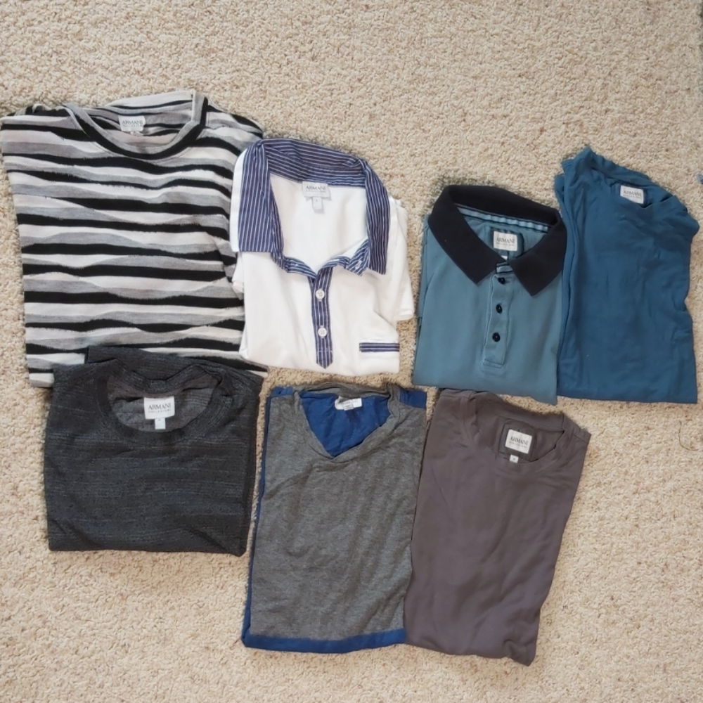 Armani Collezione Shirts bundle 7 pieces